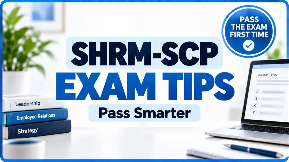 SHRM-SCP Exam Tips for Passing with Strategic HR Leadership in 2026